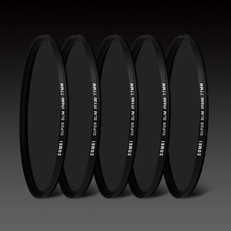 Zomei Infrared IR Filter 680nm 720nm 760nm 850nm 950nm XRAY Infrared