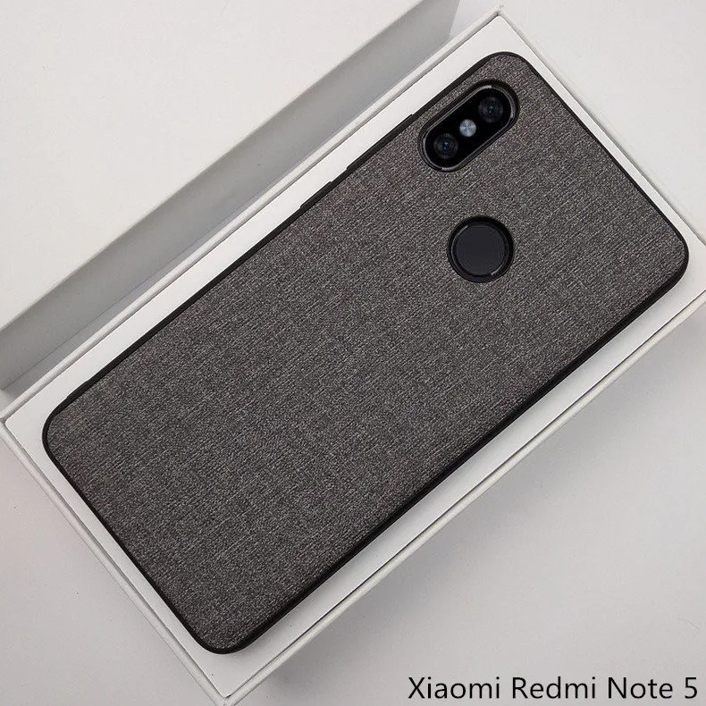 Xiaomi redmi note 5 Edition чехол из жесткого поликарбоната Роскошный Ретро тканевый кожаный мягкий чехол с краями из ТПУ для Xiaomi redmi note 6 78 k20 pro