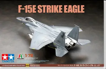 

Assembly DIY 60783 1/72 F-15E Eagle fighter America Aircraft Model