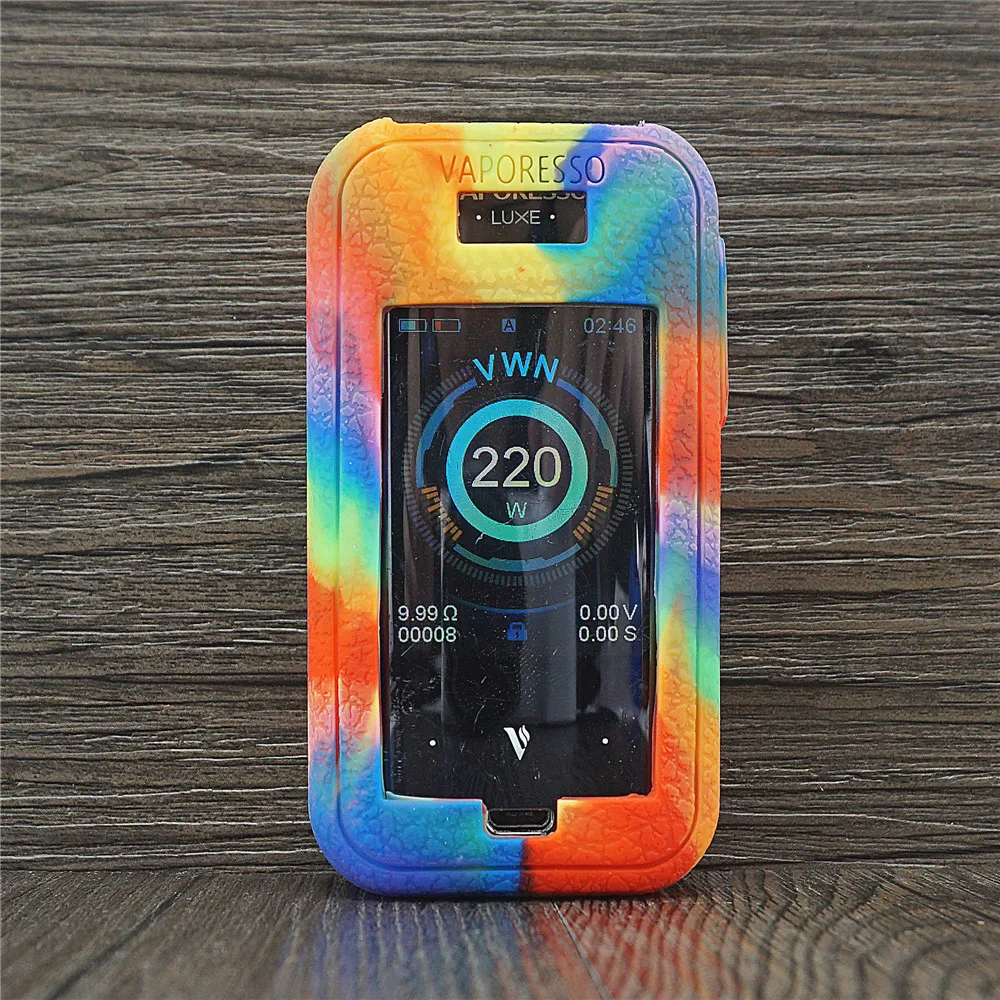 50 шт. силиконовый чехол для vapo² resso⑤ LUXE 220 Вт ZV KIT мод коробка защитный кожи