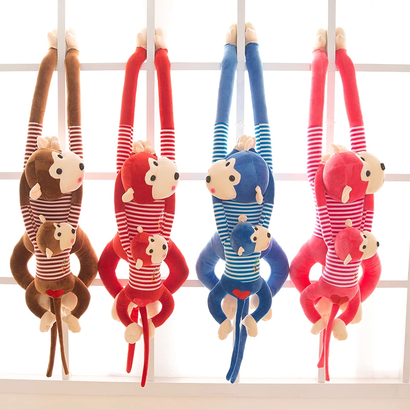 lovely cartoon monkey plush toys animal soft dolls toy gibbon toys