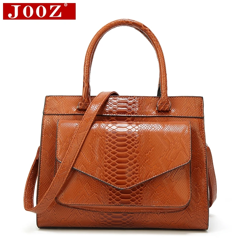 JOOZ Новая модная женская сумка Luxe cuir Serpentine женские кожаные сумки с мешочком