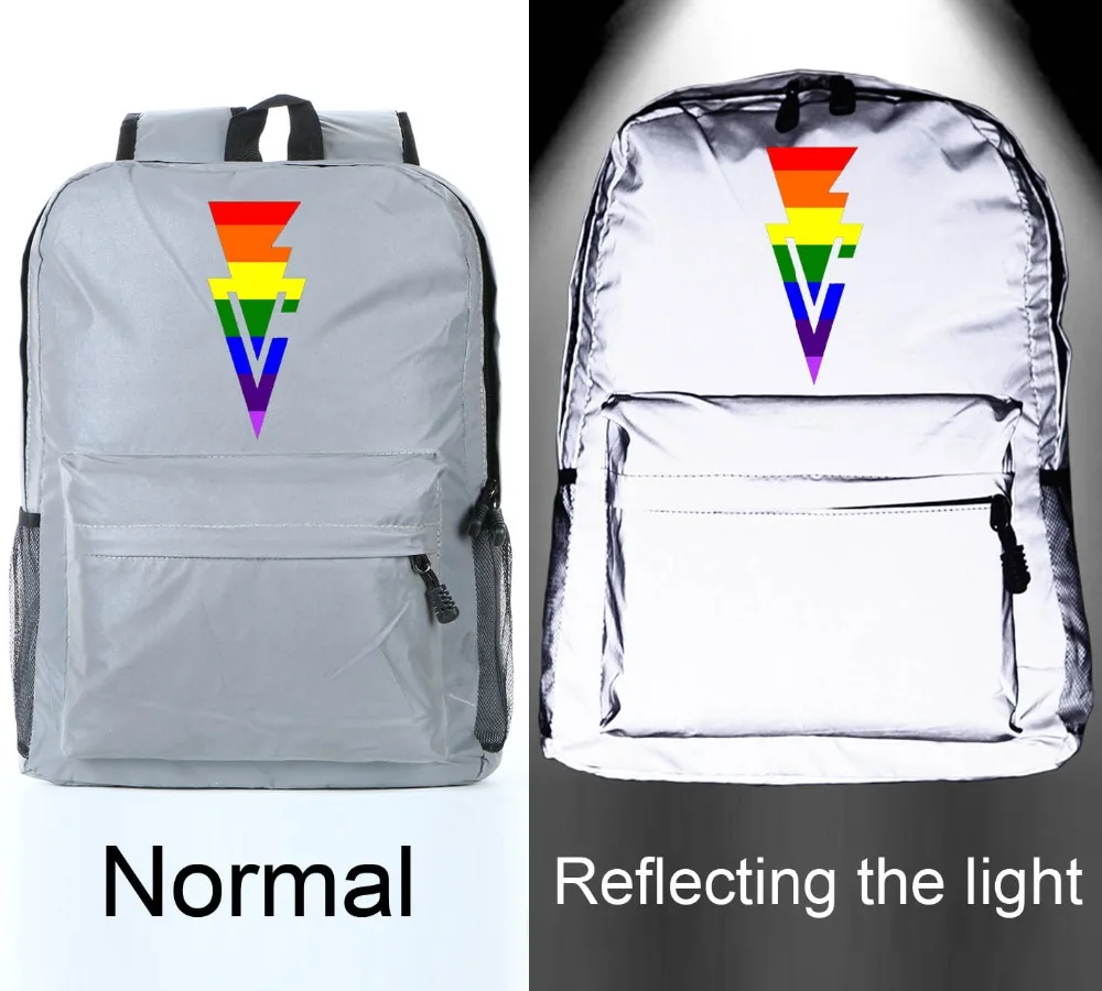

Finn Balor Balor Club For Everyone backpack Reflective school bag Notebook backpack Leisure Daily backpack