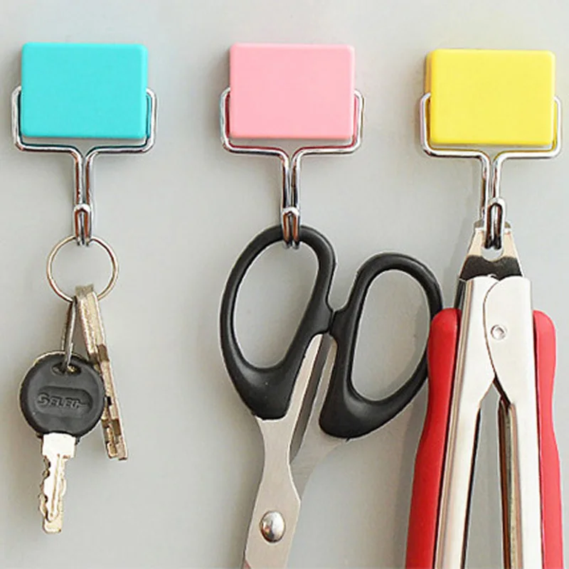 1pc creative home super suction magnetic hook nail trace microwave refrigerator wall hangers clothes decorative hooks nxh1730 in hooks rails from home - Decorative Picture Hangers 1pc creative home super suction magnetic hook nail trace microwave refrigerator wall hangers clothes decorative hooks nxh1730 in hooks rails from home - Decorative Picture Hangers