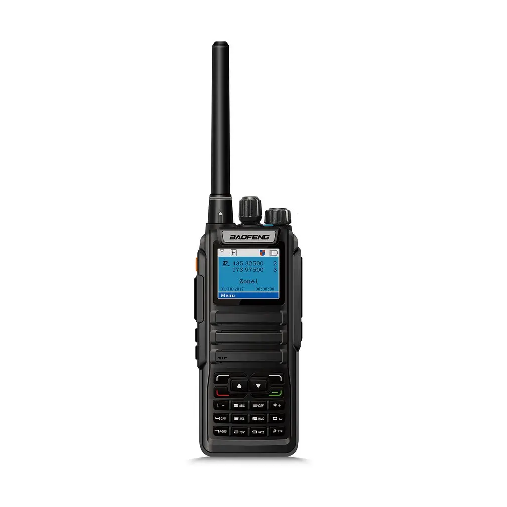 

Portable Plastic Digital Walkie Talkie Professional Dual Frequency Dual-band Interphone Radio Intercoms