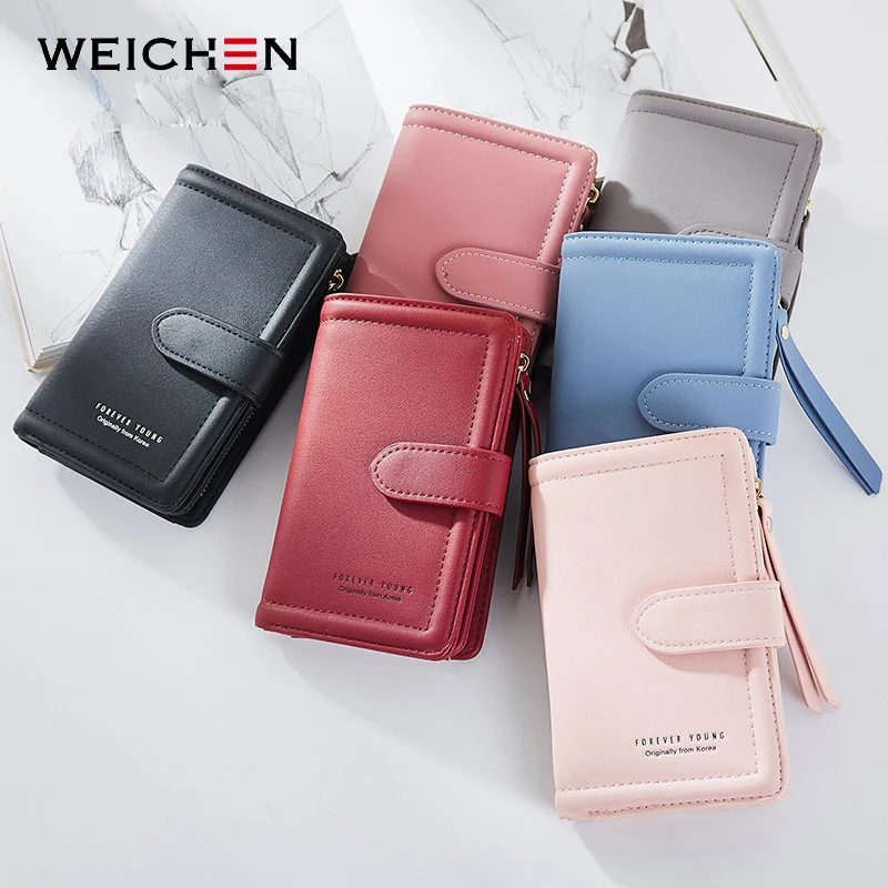Кошелек WEICHEN Женский маленький дизайнерский|carteira feminina|ladies clutch walletwallet lady |