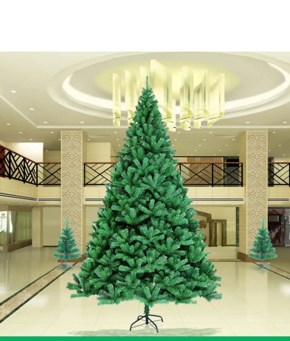 Рождественская елка искусственное моделирование ПВХ Рождественская елка украшения Семейные рождественские украшения 012