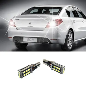 

2x T15 1156 7440 7443 Canbus LED Car Back Up Reverse Light For Peugeot 307 308 407 206 207 3008 406 208 2008 508 408 306 301