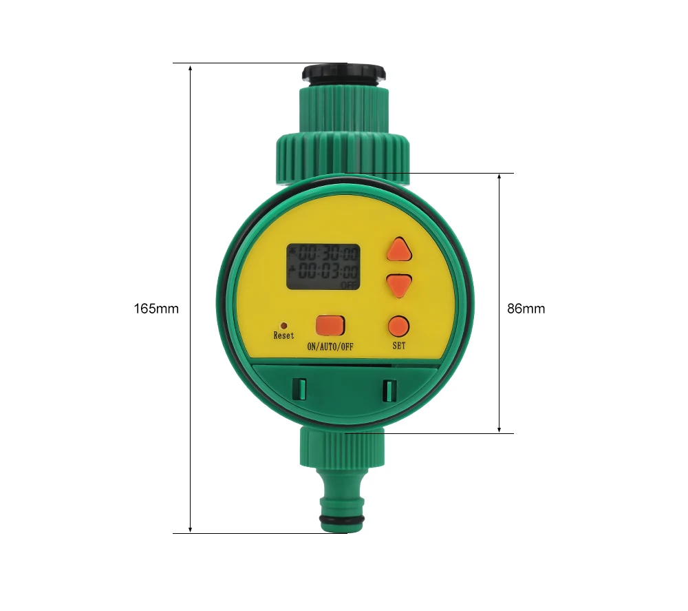 Автоматический интеллектуальный электронный ЖК-цифровой таймер для полива воды открытый садовый контроллер ирригатора для полива