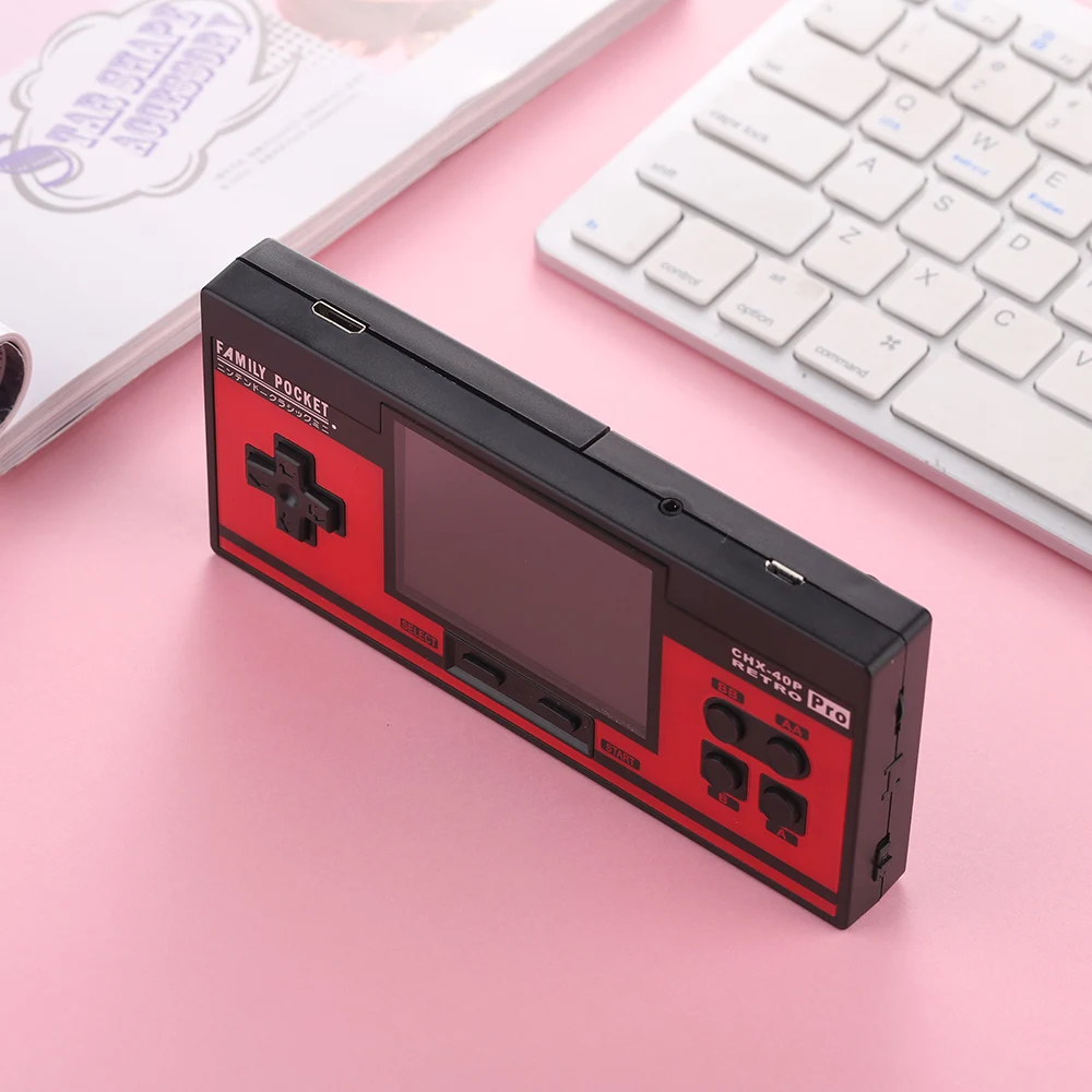 

CHX-40P Pro 90S Nostalgic Handheld Game Console Retro Handheld Built-in 348 Video Games TV Output Children Birthday Gift