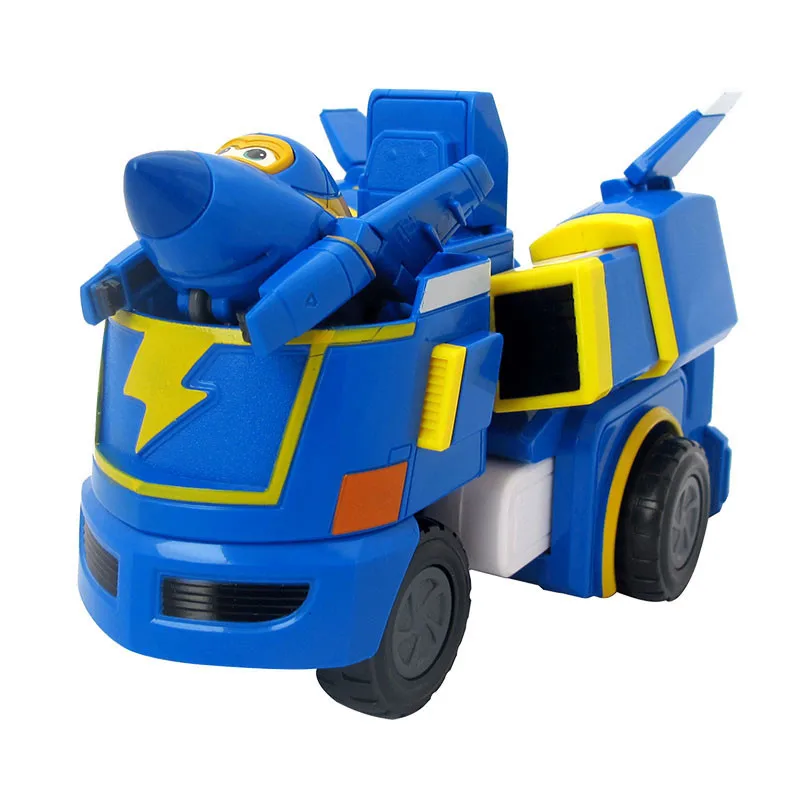 6 стилей Супер Крылья Донни автомобиль+ самолет Fit робот фигурка игрушки супер модель крыла Трансформация Робот для рождественские подарки