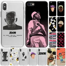 Tyler o criador capa de golfe para iphone xs x 6s 5 7 8 11 promax mais transparente macio tpu telefone caso igor álbum um menino é uma arma(China)