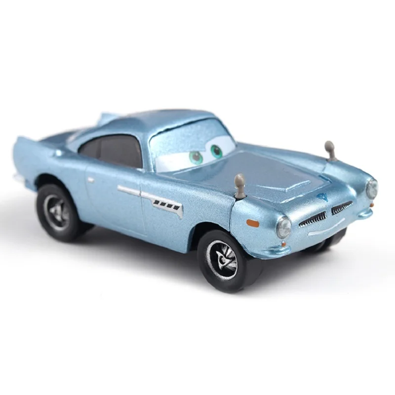 Disney Pixar Finn Mcmissile металлический литой игрушечный автомобиль 1:55 положить вниз совершенно disney Carls 2 и Carls 3