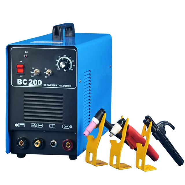 Rstar BC200 Plasma Cutter Tig Stick Welder 3 in 1 Combo Welding Machine, 50Amp Plasma Cutter
