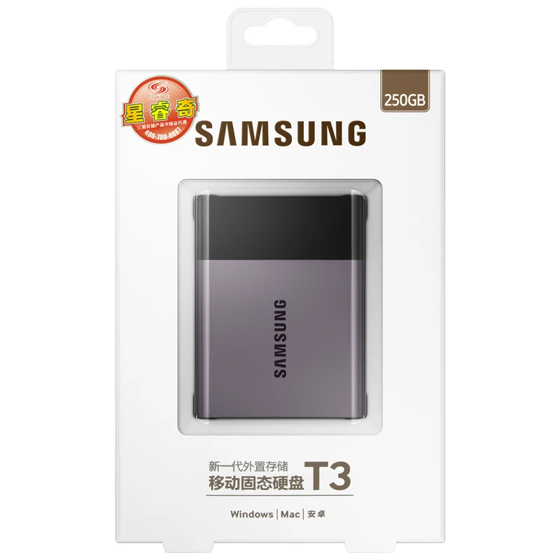 Samsung T3 SSD HDD 250 ГБ 500 1 ТБ 2 внешний жесткий диск USB 3.0 для рабочего ноутбука PC 100%