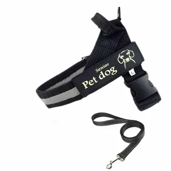 

Pet Breathable Harness Leash Dog Collar Bulldog Puppy Pitbull Chihuahua Large Dog Products chest Teddy Accessories Decoration
