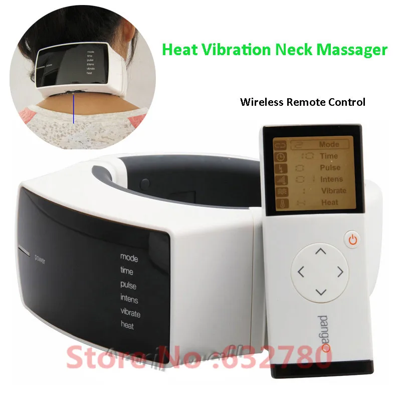 Electric Impulse Neck massage device therapy neck pain for neck and shoulder infrared Heating