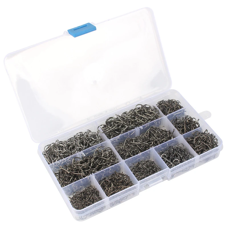 1600pcs/Suit Mixed 3#-12# Pipe pay Ise Nigeria Fishing Hook Barbed Hook Set in Fly Fishhooks Jig Barbed With Hole Fishing Tackle 1600pcs/Suit Mixed 3#-12# Pipe pay Ise Nigeria Fishing Hook Barbed Hook Set in Fly Fishhooks Jig Barbed With Hole Fishing Tackle