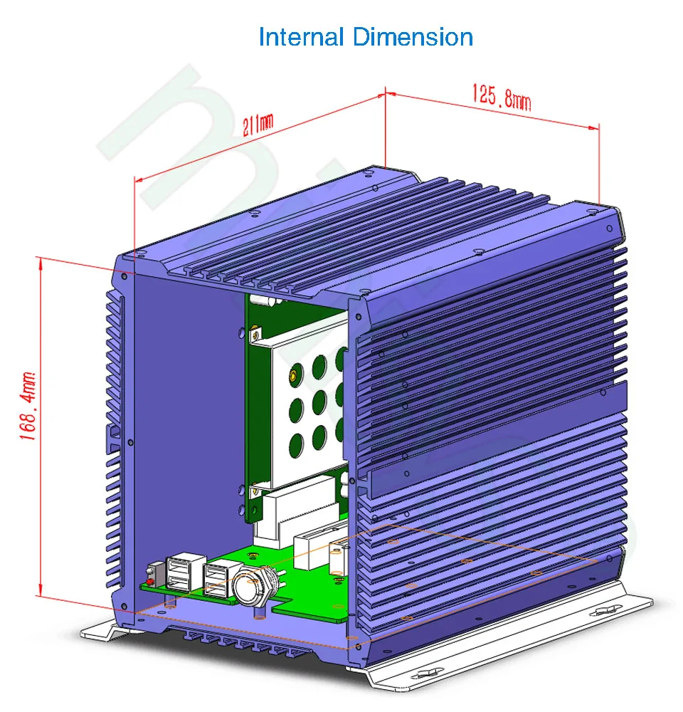 fanless embedded pc 16