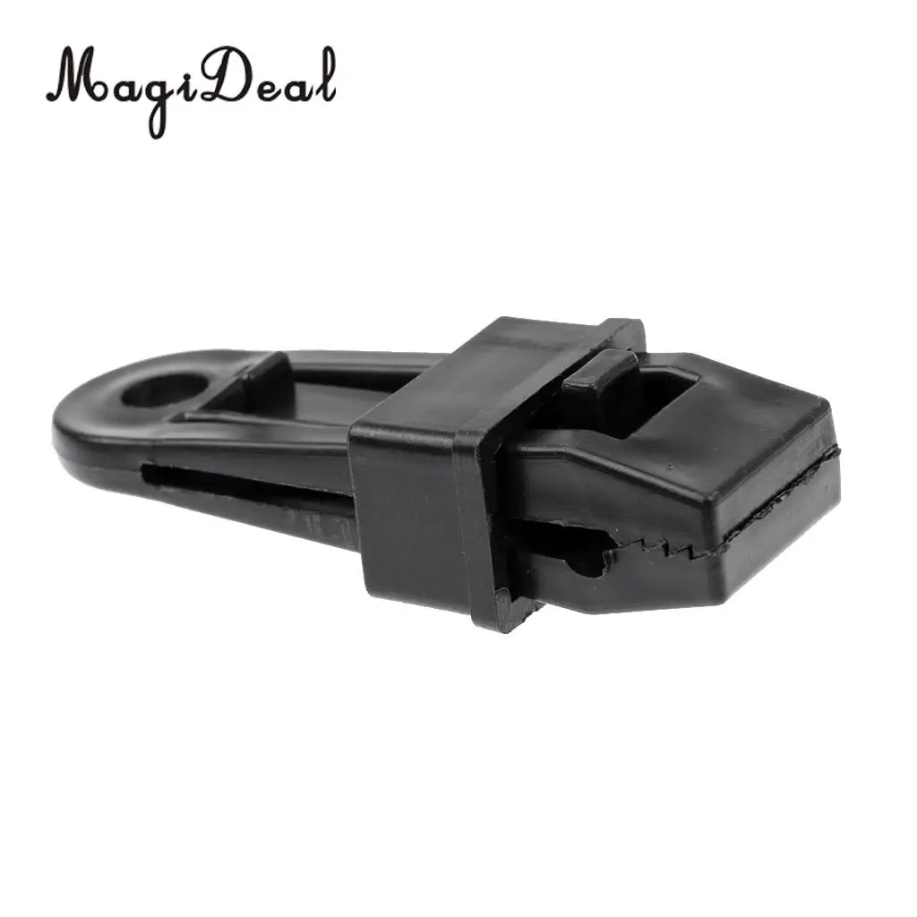 MagiDeal Outdoor Durable 4Pcs Awning Clamp Tent Tarp Clip Snap Hangers Camping Survival Tool for Travel Cover Car Boat Accessory