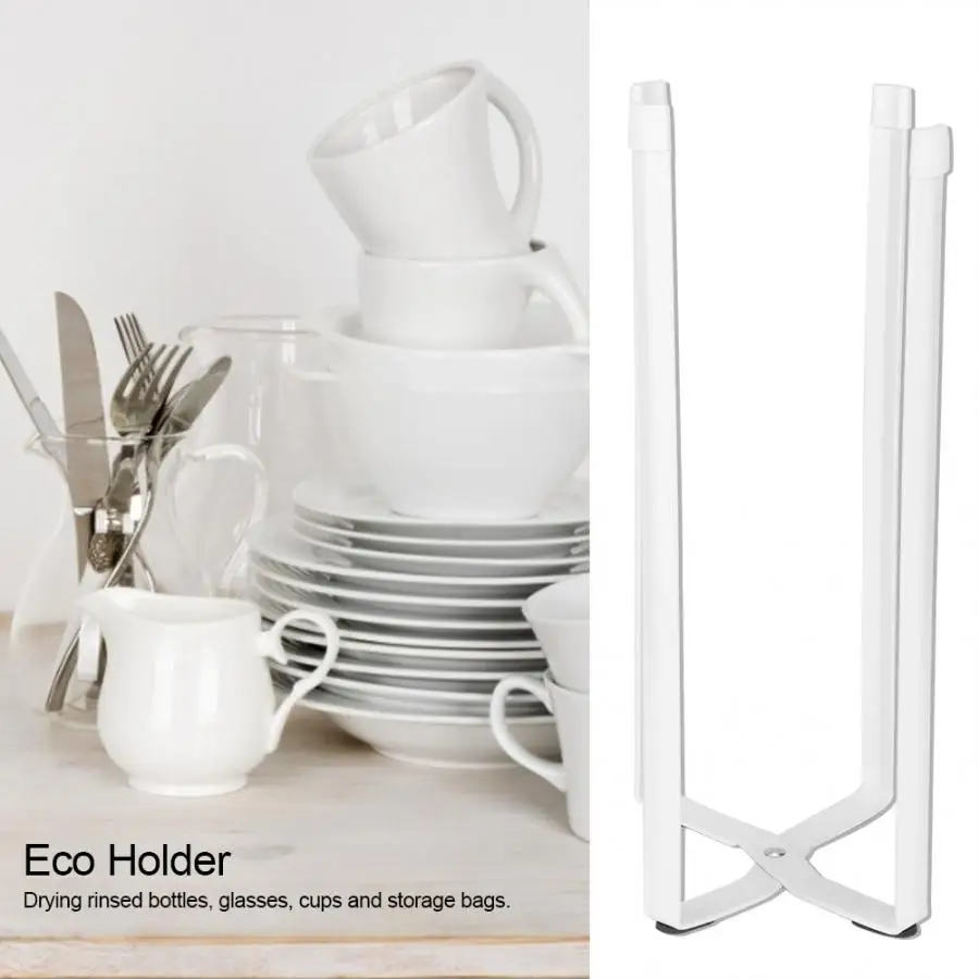 

Home Practical Plastic Storage Rack Holder Kitchen Multi-functional Bottles Glasses Drying Storage Rack Tool Stand