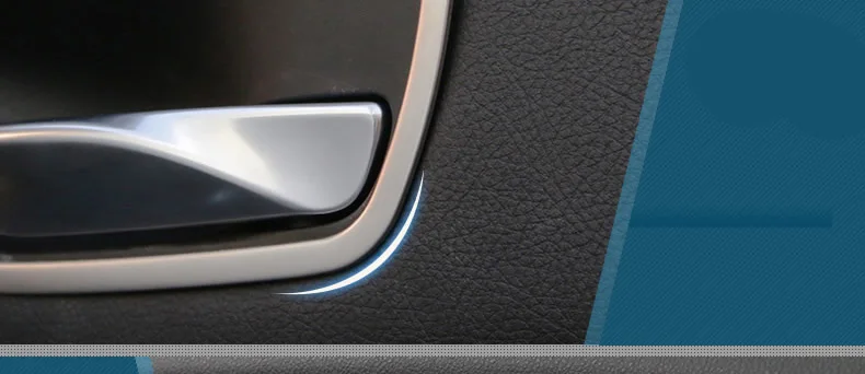 Автомобильный Стайлинг внутренняя дверная ручка крышки отделка наклейки для дверного кармана украшения для BMW 3 серии f30 E90 2006- авто аксессуары