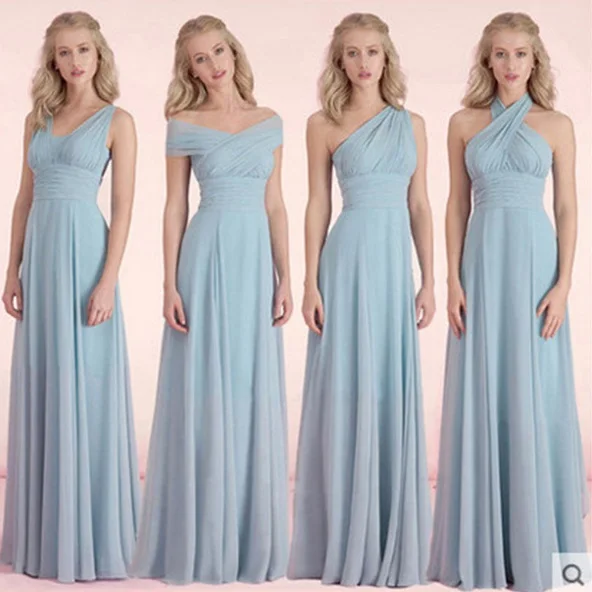 Bridesmaid Dresses Blue Turquoise Desing