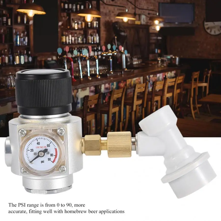 

Home Brew CO2 Regulator Charger Kit Gas Disconnect Home Draft Beer Kegerator Hign Quality Beer Brewing Accessories