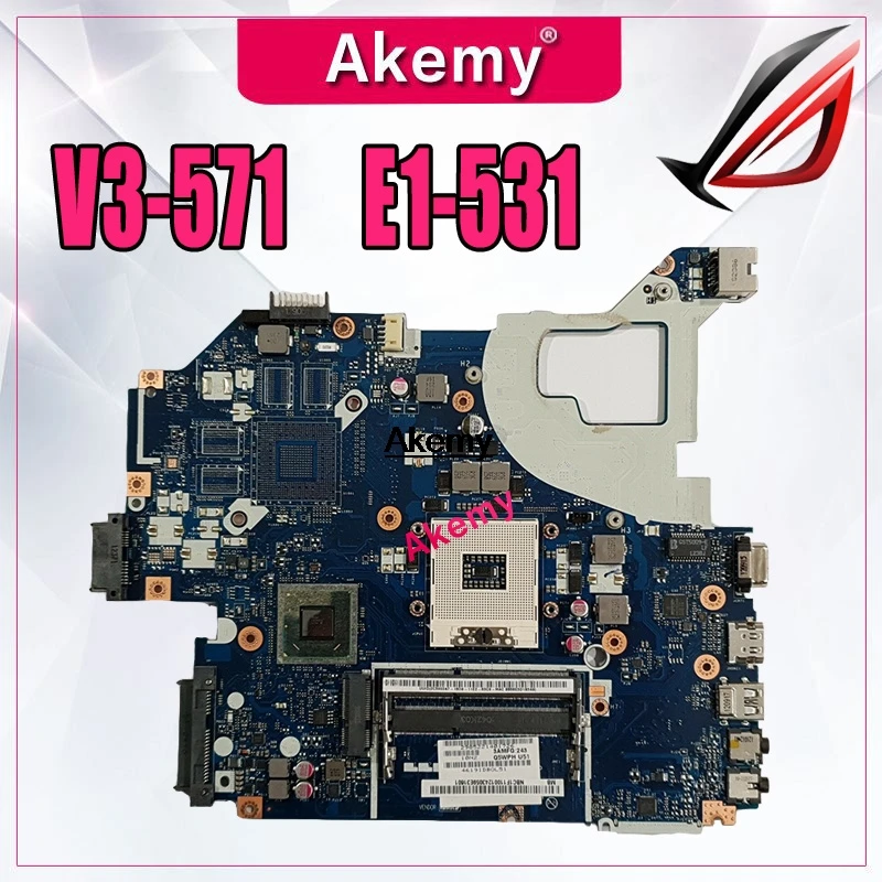 

LA-7912P motherboard for ACER NE56R V3-571 E1-531 E1-571G NV56R laptop motherboard Q5WTC Q5WVH Q5WV1 LA-7912P HM77 Test