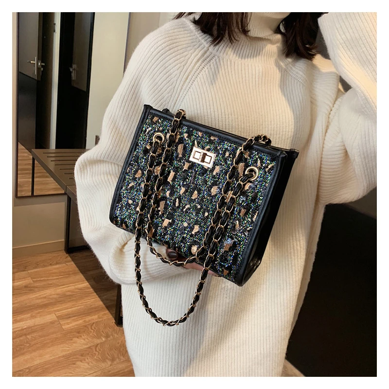 

lady designer bags famous brand women bag 2018 Leopard print bags for women female High capacity messenger bag soft cover