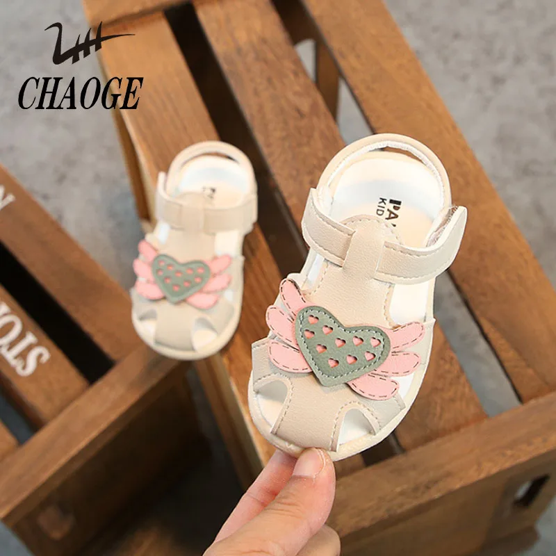

Summer Baby Soft Back 0-1 Baby Girl Baotou Princess Sandals Free Shipping #1