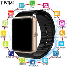 Smart Watch Men GT08 With Touch Screen Big Battery Support TF Sim Card Camera For IOS iPhone Android Phone