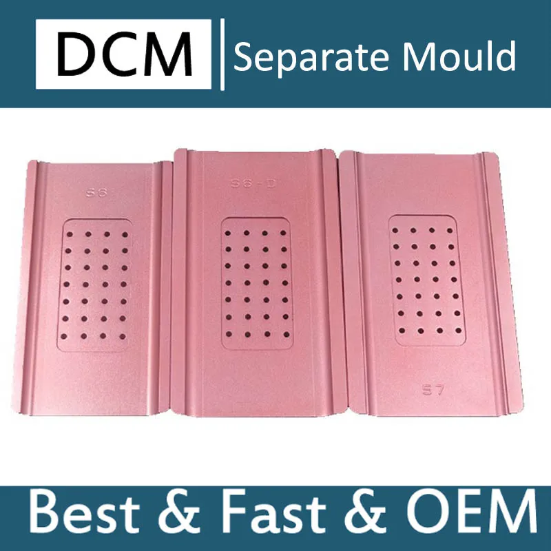 

DCM for SamsungS6 edge/S7/S8 /S8 edge Plus LCD Touch Screen Separate Mould Metal Aluminum Mold