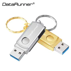 DataRunner вращения USB флэш-накопитель 128 GB 64 GB Флешка 3,0 флешки 32 GB 16 GB 8 GB Высокое Скорость Usb Memory Stick