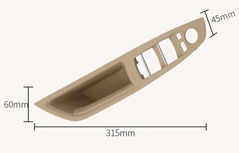 Передний левый боковой двери окна панель управления отделка рамка для BMW F10 F11 F18 5 серии 51417225875 интерьер Запчасти