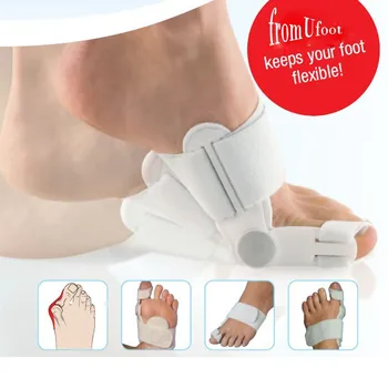 

Newest PEEK 24 hours Enhanced Big Toe Hallux Valgus Orthopedic Bunion Protector Orthotics Toe Separator Foot Care