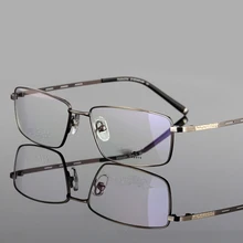 Ультра-светильник, титановая оправа для очков, очки для чтения, мужские деловые очки, высокое качество, удобные очки для чтения, 1,0 2,5