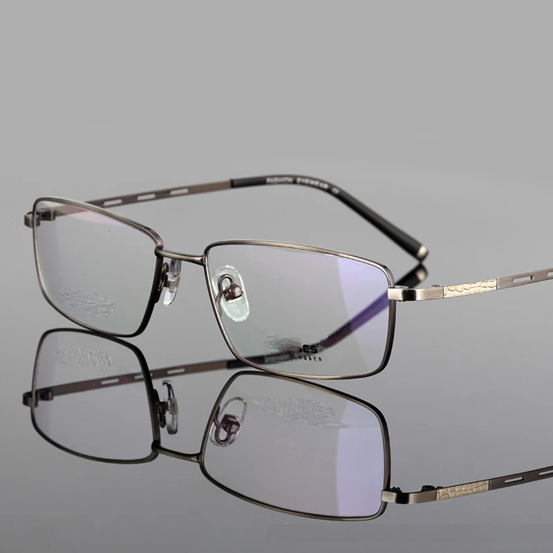 

Ultra-light Titanium Spectacle Frame Reading Glasses Men Business Eyewear High Quality Comfortable Reading Eyeglasses 1.0 2.5