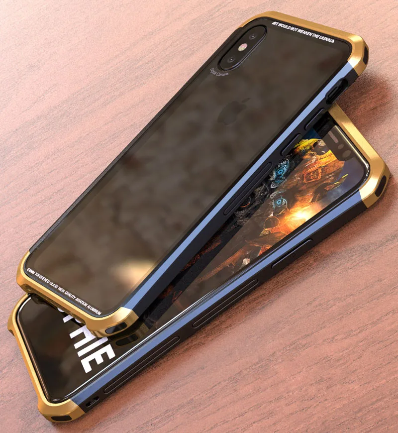 Роскошный прозрачный чехол для телефона для Apple iPhone X бампер 7 8 Plus coque стеклянная задняя крышка для iPhone 10 X чехол iPhone X