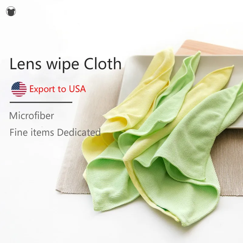 

4 PCS Lens wipe microfiber cloth Laboratory equipment cleaning Precision instrument wiping cloth precise instruments clean cloth