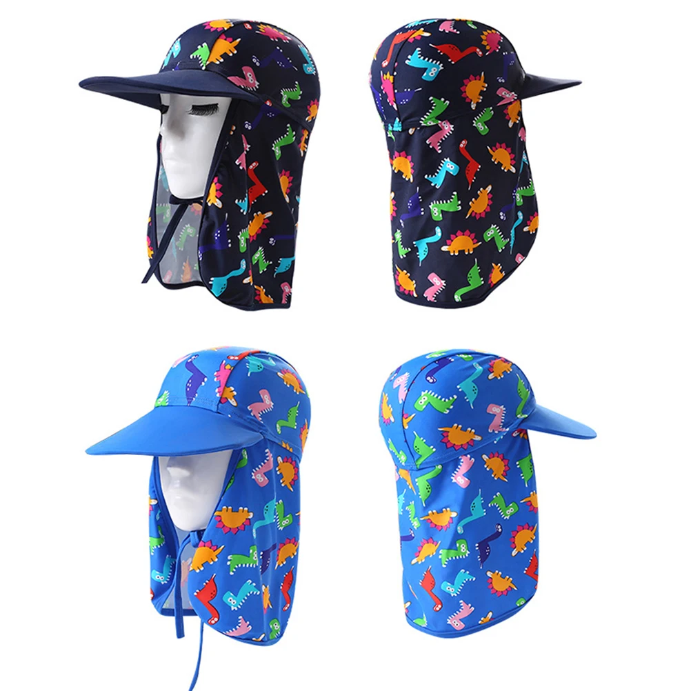 

Sun Protection Swim Hat Full UV Protection Flap Swim Hat for Children Kids