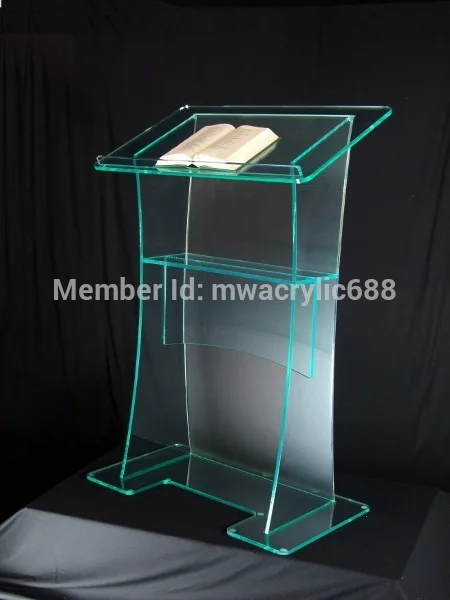 

pulpit furniture Free Shipping High Quality Fruit Setting Modern Design Cheap Clear Acrylic Lectern acrylic podium