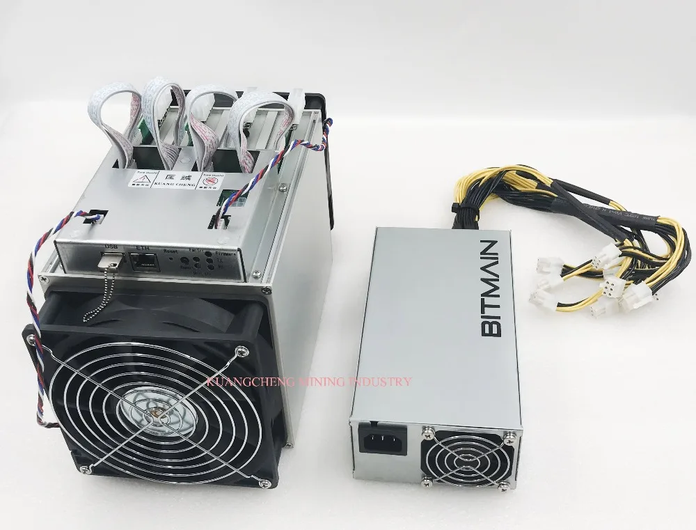 Первый 28nm Lyra2REv2 ASIC шахтер Zig Z1 6.8gh/s с bitmain APW3 + + Мощность питания Бесплатная Доставка