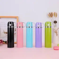 Bpa-Free 400 мл, вакуумные колбы 18/8 термос из нержавеющей стали бутылка для воды спортивная и уличная путешествия кофе термальные чашки с