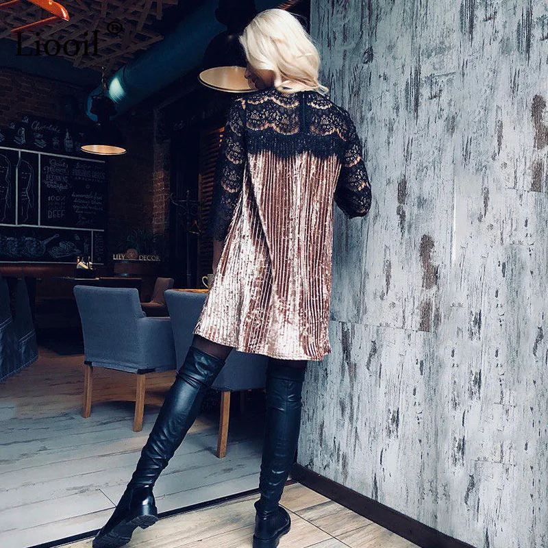 Лоскутные кружевные платья для женщин Vestidos Одежда ночного клуба Сексуальная