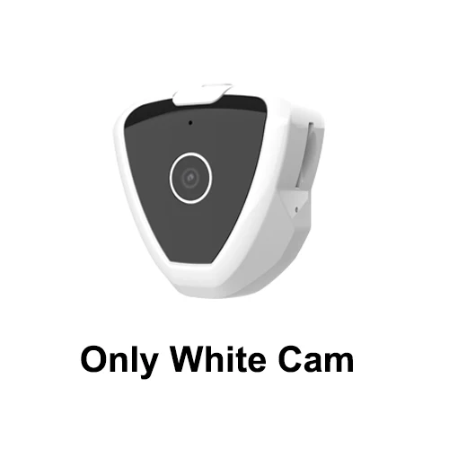 Мини-камера HD 720 P, беспроводная, Wifi, IP, микро видеокамера, камера наблюдения, ночное видение, движения, обнаруживает, портативная, Домашняя безопасность - Цвет: White Cam