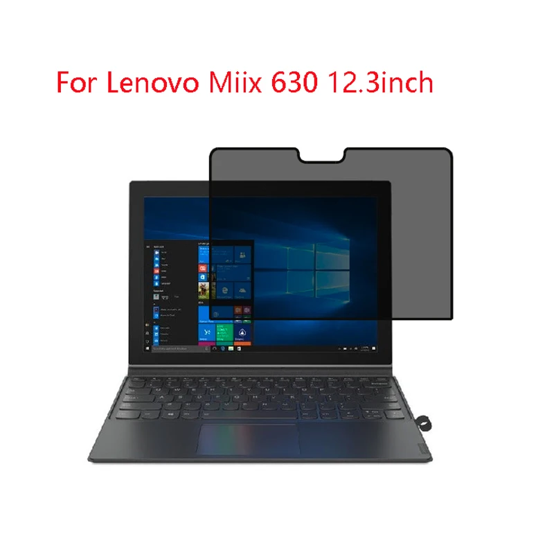 

For Lenovo Miix 630 12.3inch laptop screen Privacy Screen Protector Privacy Anti-Blu-ray effective protection of vision