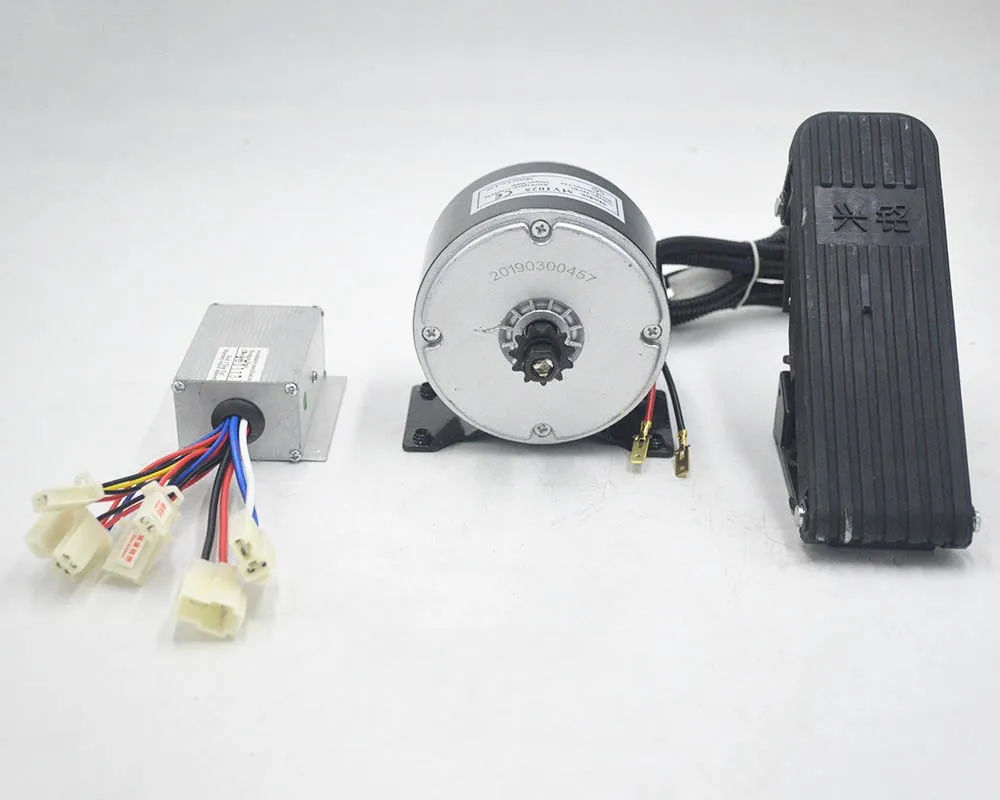 Sale 24V 250W electric Motor Kit E-bike Engine High Speed MOTOR With controller throttle and 11 Tooth Sprocket for electric bike 0