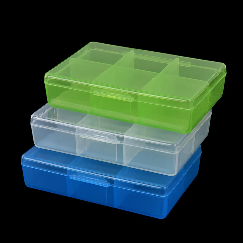 1 шт. 6 отсек прозрачная таблетка коробочка для медицинских целей таблетка Чехол разветвители контейнер для лекарств дозатор таблеток