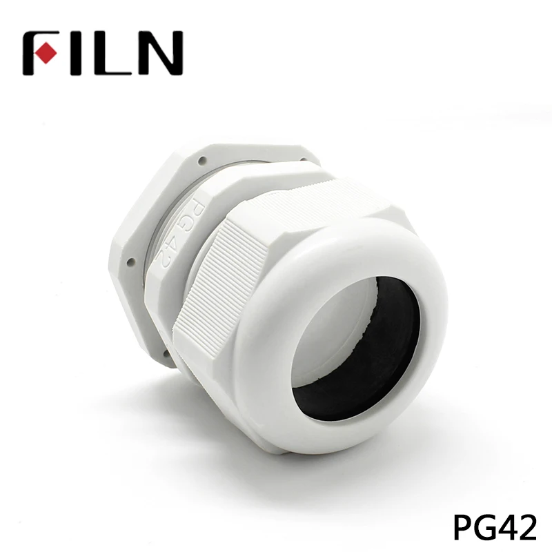High Quality IP68 PG7 PG42 3-6.5MM Waterproof Nylon Cable Gland No Waterproof Gasket Plastic Cable Gland (4)